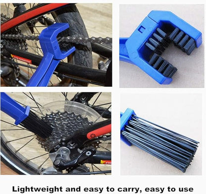 2 Pack Bike Chain Cleaner, Bicycle Chain Washer Motorcycle Chain Cleaning Crankset Brush Tool