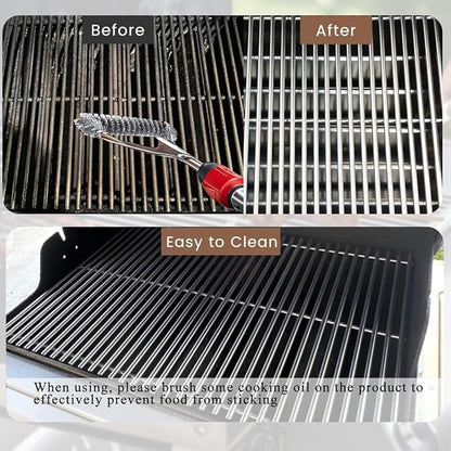 SF876C (3-Pack) 16 7/8" Stainless Steel Cooking Grid for Charbroil 463441312, 463432215 463461613 463436214 463436215 463441514 463440109 463436213 463420508
