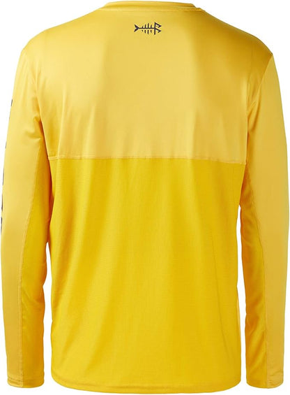 BASSDASH Fishing T Shirts for Men UV Sun Protection UPF 50+ Long Sleeve Tee T-Shirt