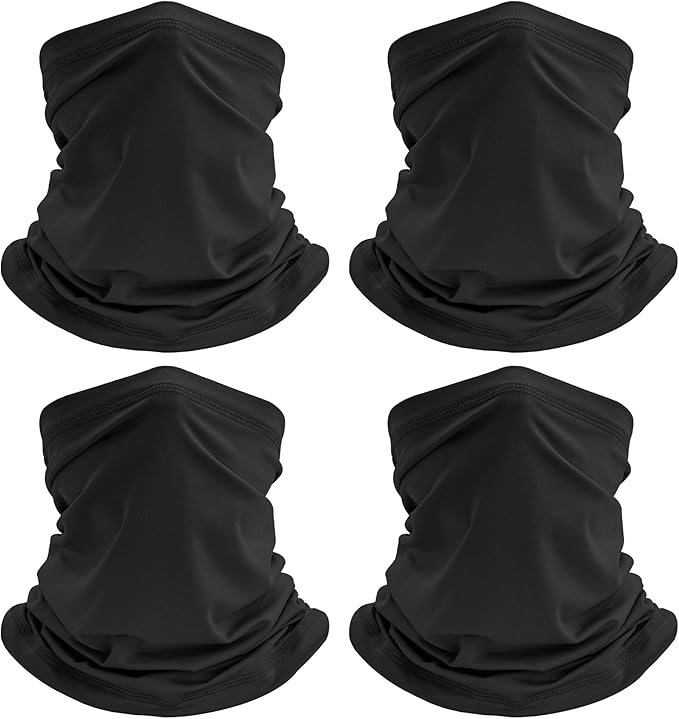 Pukavt 2 Pack 3 Hole Winter Knitted Mask, Full Face Cover Ski Mask Warm Balaclava for Skiing, Motorcycle, Snowboard