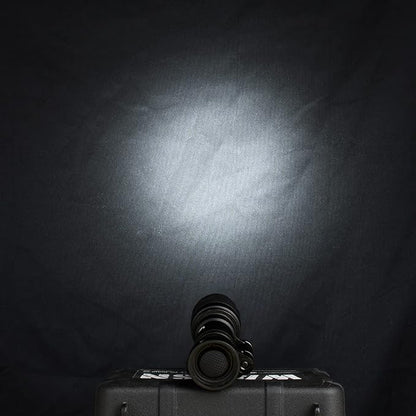 NOBUHIRO M340A 540 Lumens Tactical Flashlight, with Replaceable Mounting Rotating Base, Suitable for 20mm Picatinny & Mlok/Keymod Rail, Include with Remote Pressure & Push Button Switch