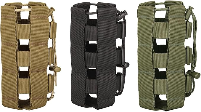 Belt Water Bottle Holder Bag Belt Carry Pouches Carriers for Camping Hiking Travelling Water Bottle Sleeve