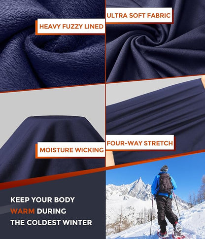 CL convallaria Thermal Underwear Long Johns Set Mens Winter Gift Hunting Gear Sport Base Layer Bottom Top