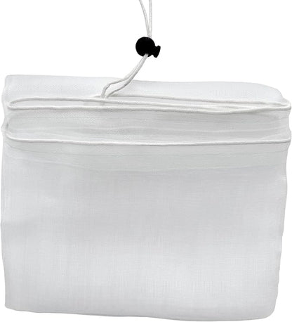 Fruit Tree Protection Bags 4x4.5 FT in 4 Pack | Multiple Size Garden Netting for Fruit & Vegetable Protection | White Plant Net Cover for Blueberry & Tomato | Bird & Insect Mesh Fabric Protector