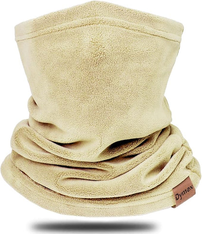 Winter Neck Warmer Gaiter Fleece Neck Cover Cotton Balaclava Windproof Face Cover Mask for Women Men