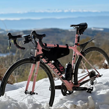 Mira Bike Frame Bag - Water Resistant, Durable Cordura Fabric & Bicycle Equipment Bag - Biking Storage, Bikepacking Pouch, Road for Cycling Adventures