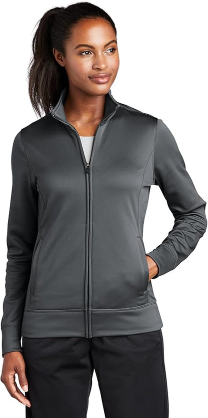 Sport-Tek® Ladies Sport-Wick® Fleece Full-Zip Jacket. LST241