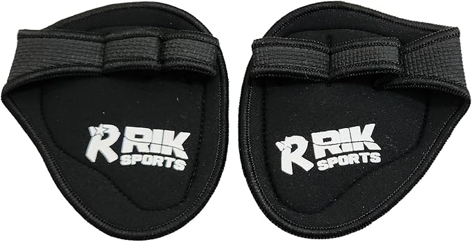 Non-Slip Neoprene Gym Grip Pads – Alternative to Workout Gloves for Weightlifting, Pull-Ups, Powerlifting, Calisthenics, and Gymnastics – Fitness Grips for Men and Women