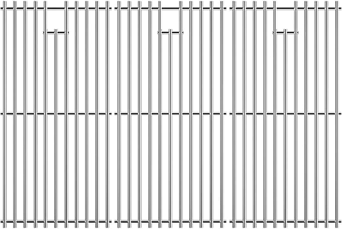 17" Stainless Steel Cooking Grates for Charbroil Commercial Infrared 3 Burner 463355220 463242516 463242515 466242615 463243016, Grill Grates for 463346017 466242616 463367016 463246018, G466-0025-W1A