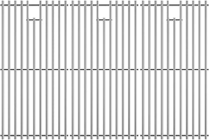 17" Stainless Steel Cooking Grates for Charbroil Commercial Infrared 3 Burner 463355220 463242516 463242515 466242615 463243016, Grill Grates for 463346017 466242616 463367016 463246018, G466-0025-W1A