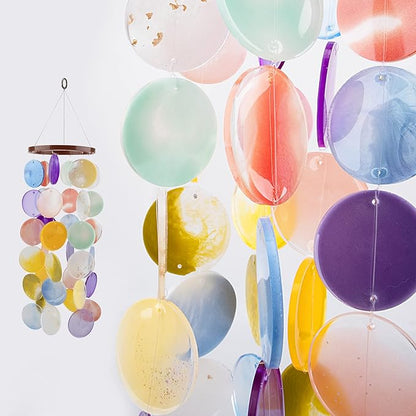 Temlum Silicone Resin Molds for Wind Chime, DIY Resin Wind Chime Molds Resin Casting Mold for Home Décor Resin Craft Supplies