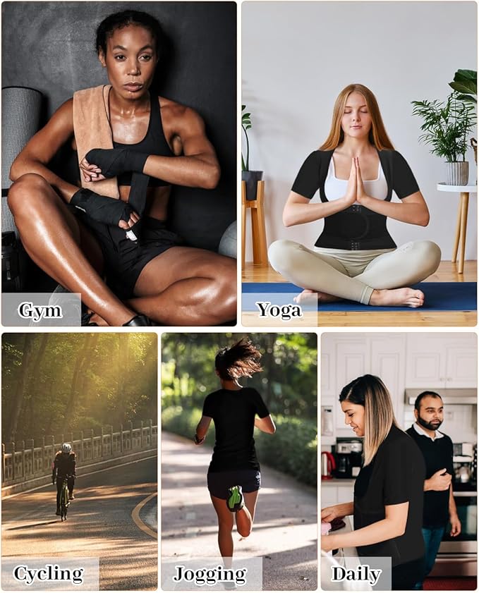 Sauna Suit for Women Slimming Shirt Sweat Vest Heat Trapping Tank Top Workout Shaperwear,Adjust Belt,Breathable Armpit