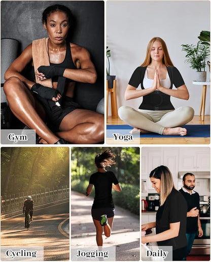 Sauna Suit for Women Slimming Shirt Sweat Vest Heat Trapping Tank Top Workout Shaperwear,Adjust Belt,Breathable Armpit