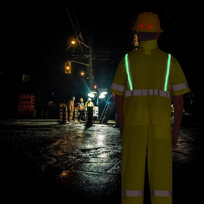 A-SAFETY High Visibility Reflective Safety Vest Customize Logo (XS-8XL)