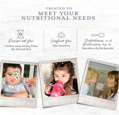 FUNCTIONAL FORMULARIES Nourish Organic Pediatric Peptide, Berry Medley, Tube Feed Formula, 20g Protein, 8g Fiber, 12 Oz (24 Pack)