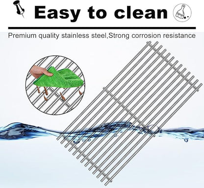 Grill Grates Replacement 54801 92911 for DCS Grill Parts, 36DBQAR, 36EBQAR, 48DBQAR, 48EBQAR, BGA36-BQARL, BGA36-BQARN, BGA48-BQARL, BGA48-BQARN, Heat Plate Ceramic Rods Briquette Radiant Tray