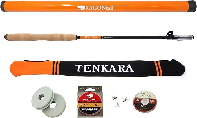 DRAGONtail MIZUCHI zx340 Zoom Small Stream 3 Length Tenkara Rod