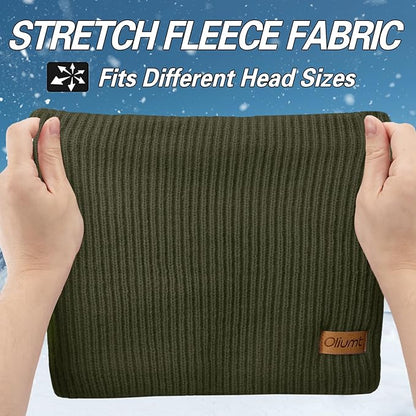 Neck Warmer for men,Winter Neck Gaiters Face Scarf Women Windproof Warm Fleece Scarves Gaiter for Cold Weather