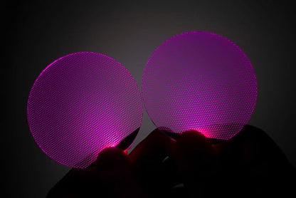 [ Round ] Pink Star-Lord Decorations led Light Flexible Helmet Lights Cosplay DIY kit RGB Superhero for Men Gifts