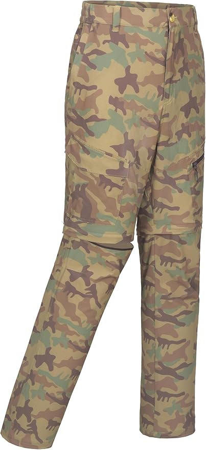 Little Donkey Andy Men's Outdoor Sports Two Section Trousers Mountaineering Hiking Hiking