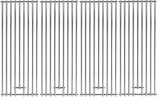 19 1/4" Stainless Steel Cooking Grid Grates Replacement Parts for 16517 Bull BBQ Angus, Brahma, Lonstar Select, Outlaw Steer Premium, Lonestar Select,19.25"x7.5",4Pack