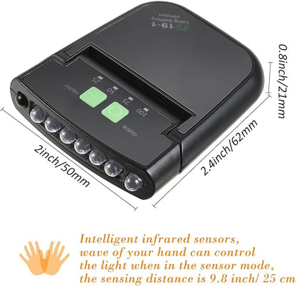 Mudder LED Clip on Cap Lights USB Rechargeable Cap Flashlight Clip Waterproof Ultra Bright Hat Flashlight Headlamp for Fishing Camping Hand Work