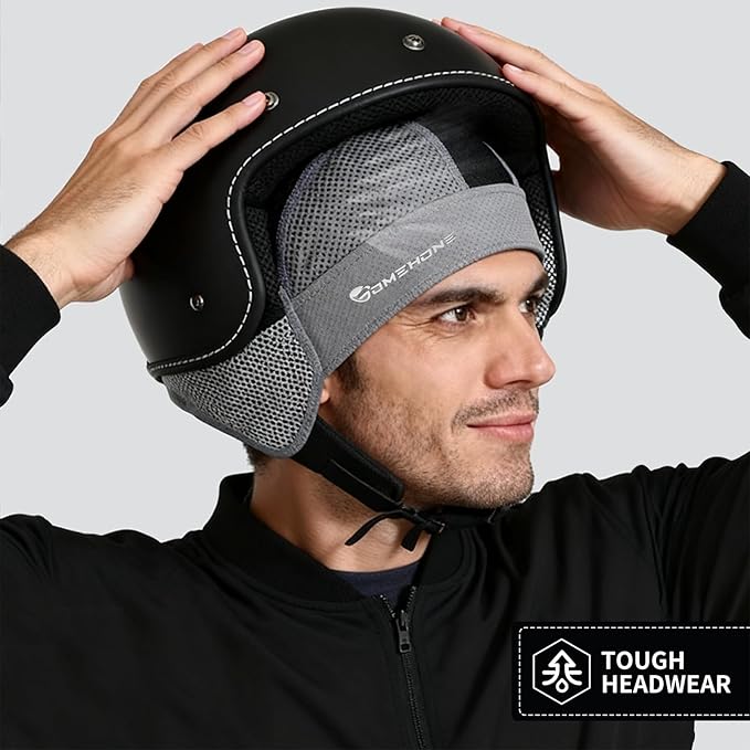 Men's Breathable Cycling Bandanas Outdoor Sweat-Wicking Cycling Caps Motorcycle Helmet Liners