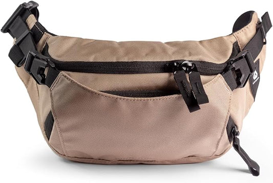 Falcon2L Ultralight Fanny Pack | Crossbody Belt Bag for Men & Women | Compact Waist Pack Sling for Essentials | Expandable External Carry with Falcon Wing Water-Resistant for Outdoor Travel & Everyday