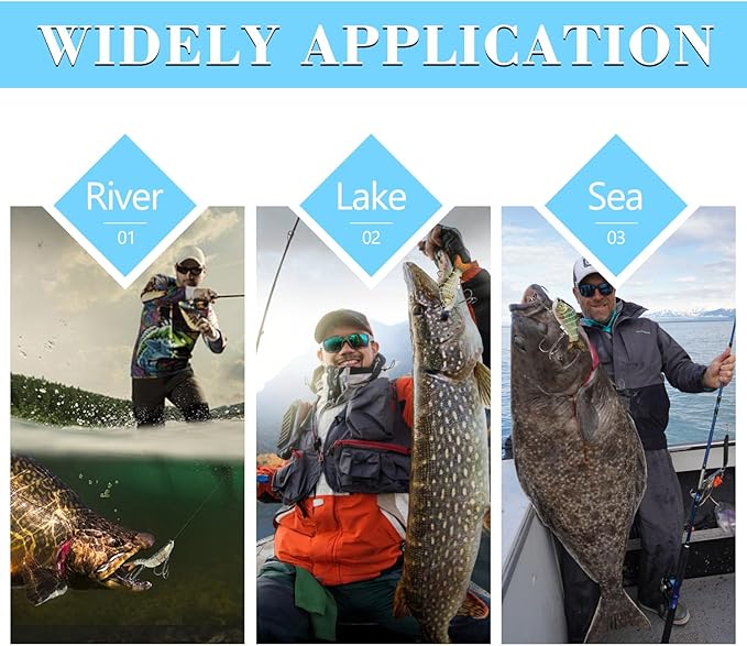 Fishing Lures for Freshwater and Saltwater, CHSMONB 6 Pcs Slow Sinking Most Lifelike Jointed Swimbait for Bass Trout Crappie Walleye Pike, Amazing Gifts for Men and Family