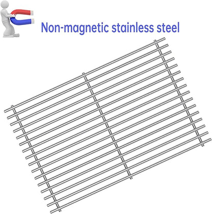 17.4” Grill Grates Replacement for 7536 7525 Weber Spirit Grill E-310, E-320, 300 Series, Weber Genesis Silver B/C, Gold B/C, Platinum B/C, Spirit 700 and 900, Flavorizer Bars Cook Grid Parts