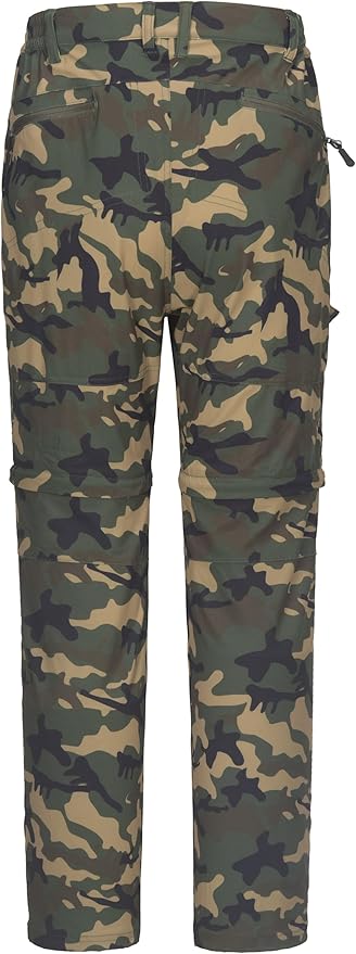 Little Donkey Andy Men's Outdoor Sports Two Section Trousers Mountaineering Hiking Hiking