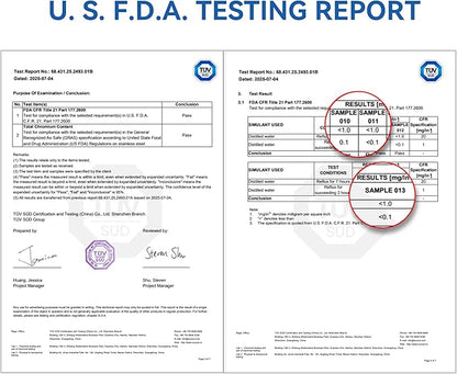 Reusable Metal Straws with Silicone Tip for Stanley 40oz,Stainless Steel Drinking Straws for 40oz Tumbler,3 Straight Tubes & 6 Tips& 1 Cleanr Brush(Chili)
