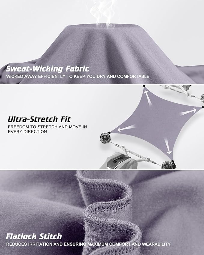 CL convallaria Long Johns Thermal Underwear for Men Soft Fleece Lined Base Layer Cold Weather Top Bottom Gift Set