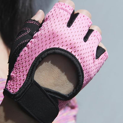 Gym Gloves Weightlifting for Men Women Fitness Antislip Half Finger Workout Bodybuilding Training Gym Weightlifting Gloves