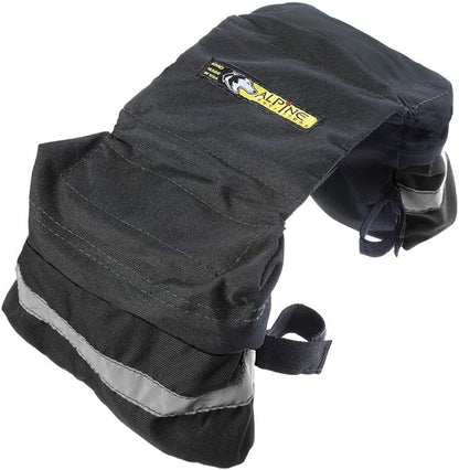 Alpine Outfitters Adventure Trekking Trail Backpack for Dogs. for Use with Urban Trail Harness for Hiking, Walking and Exploring. Handmade in The USA! (Large Black)