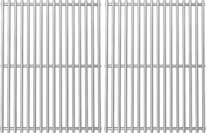 Orgneas 17.5 Inch Grill Grates for Weber Spirit 300 Series, Genesis Silver/Gold/Platinum B/C, Genesis 1000-3500, I - IV, 7638, 7639, Stainless Steel Cooking Grate Replacement Parts for Gas Grills