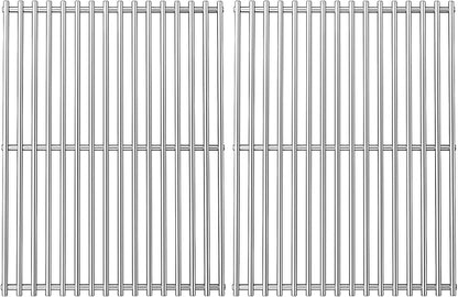 Orgneas 17.5 Inch Grill Grates for Weber Spirit 300 Series, Genesis Silver/Gold/Platinum B/C, Genesis 1000-3500, I - IV, 7638, 7639, Stainless Steel Cooking Grate Replacement Parts for Gas Grills