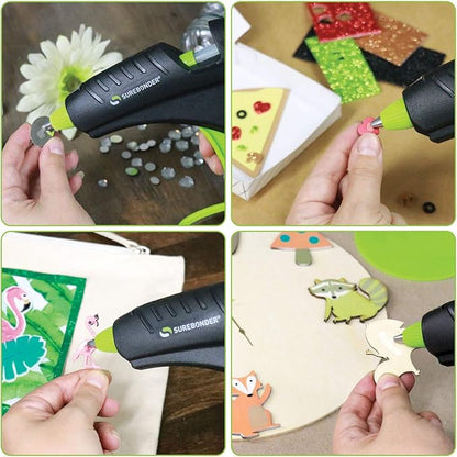 Surebonder DT-270FKIT Full Size Dual Temperature Glue Gun with 12-4-Inch Standard All Purpose Glue Sticks | (Pack of 6)