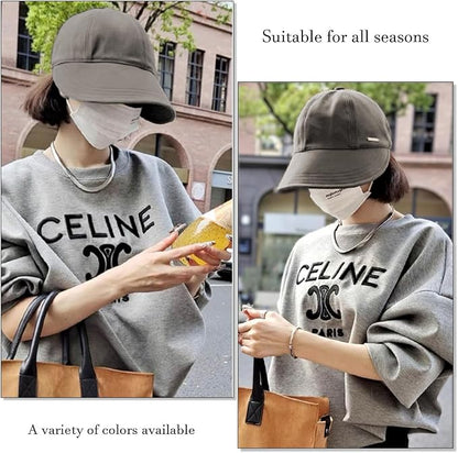 huablo]UPF 50+Womens Sun Hat UV Protection Hiking Fishing Hats Wide Brim Hat Adjustable Ponytail Packable Sun Cap