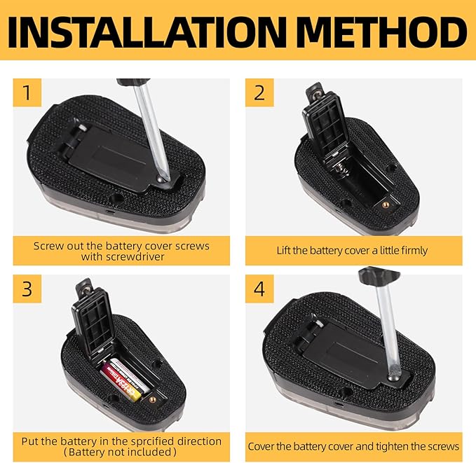 Tactical Helmet Light,4 Modes Visible LED IR Constant-on/Strobe,Waterproof Ladybird Lamp Survival Signal Light for Outdoor Sports Survival Signal Light,1*CR123A Battery Included.