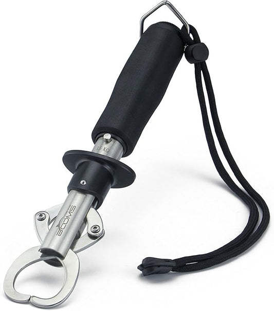 Booms Fishing G1 Fish Gripper Grip and Hold Fish with Tight Grip Largest Model Built-in Scale