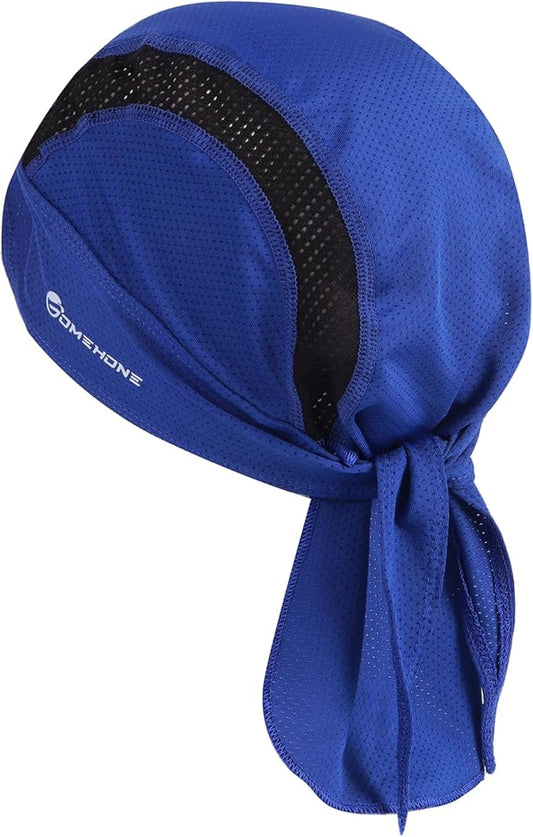 Men's Breathable Cycling Bandanas Outdoor Sweat-Wicking Cycling Caps Motorcycle Helmet Liners