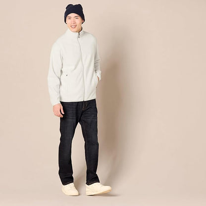 Amazon Essentials Men's Full-Zip Fleece Jacket (Available in Big & Tall)