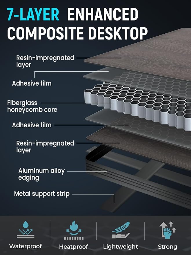 KingCamp Folding Glass Fiber Camping Table, Portable Camp Table with Adjustable Height Aluminum Legs & Carry Bag for Outdoor, Picnic, Beach, Party, Indoor, Use for 2-4 People