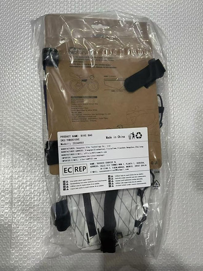 Rhinowalk Bicycle Front Frame Bag Bike Under Top Tube Triangle Bag 2.9L Cycling Accessories Nylon Pack Pouch for MTB Road Bike Cycling Commuting and Outdoor Adventures