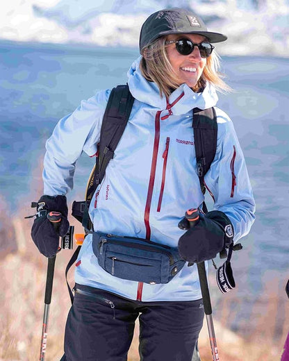 WATERFLY Fanny Pack Waist Bag: Small Hip Pouch Bum Bag Fannie Pack Phanny Fannypack Waistpack Bumbag Beltbag Sport Slim Fashionable for Jogging Hiking Hiker Woman Man