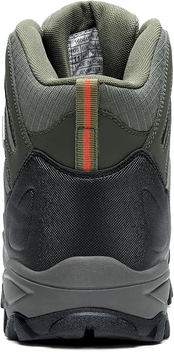 NORTIV 8 Men's Ankle High Waterproof Hiking Boots Outdoor Lightweight Shoes Trekking Trails Armadillo