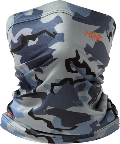 BASSDASH UPF 50+ UV Sun Protection Neck Gaiter Fishing Mask Hunting Kayaking Hiking Cycling Ski Sports