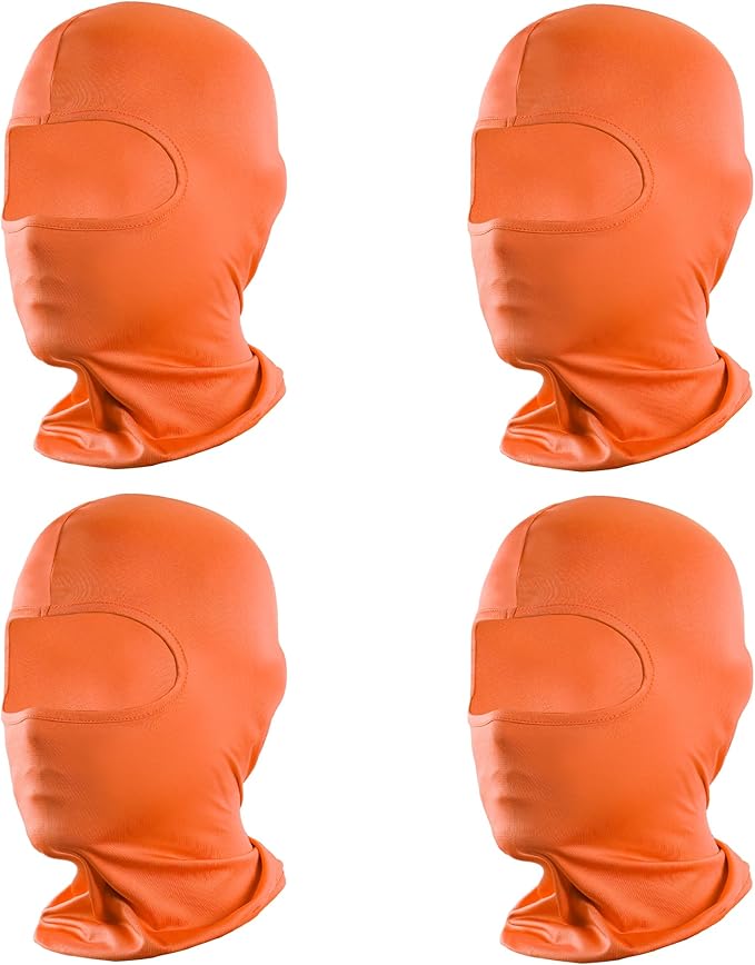 Pukavt 2 Pack 3 Hole Winter Knitted Mask, Full Face Cover Ski Mask Warm Balaclava for Skiing, Motorcycle, Snowboard