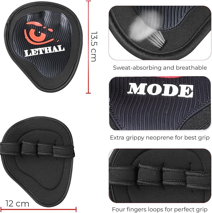 Workout Gloves & Grips – Leather, Rubber & Neoprene Options for Weightlifting, Crossfit & Gym – Non-Slip, Wrist Support Gloves for Men & Womenn